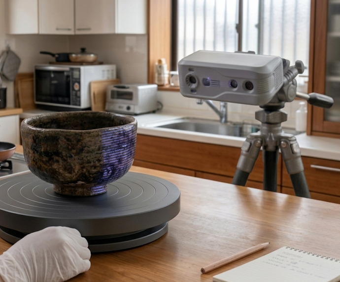 On-site scientific examination of Japanese ceramics